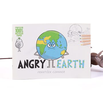 omaľovánka pre deti Angry Earth