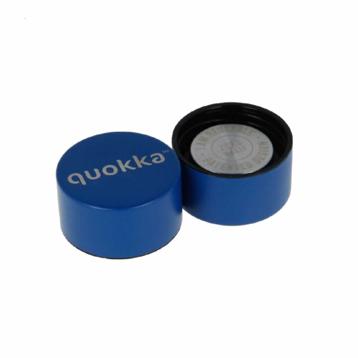 Fľaša na vodu QUOKKA Thermal Solid - PINK VIBE - vrchnák