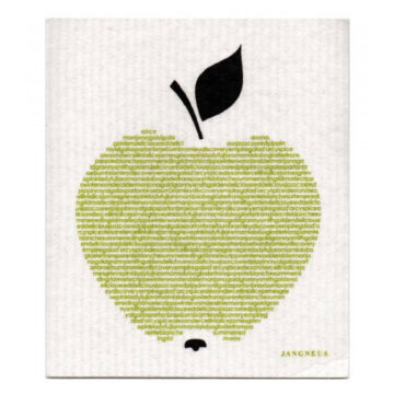 ekologická hubka na utieranie Jangneus - zelené jablko